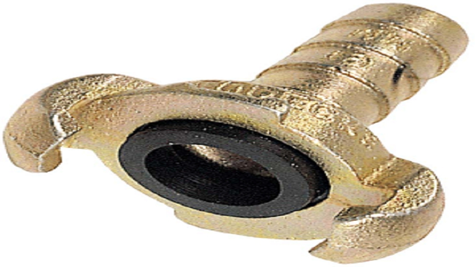Air compressor claw hosetail couplings