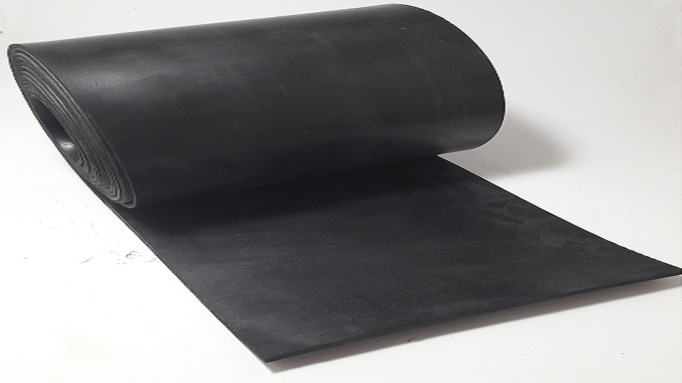 SBR rubber strip smooth on both sides